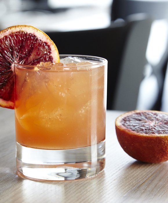 blood orange cocktail